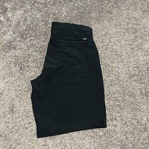 Hurley Jet Black Casual Shorts